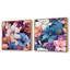 Bellefonte - Ensemble de 2 collages floraux carrés-101862571-101862570