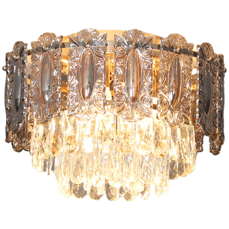 3 - Light Gold Tone Pendant