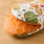 Ensemble de 2 mini-gants de cuisine en forme de citrouille d'automne MARTHA STEWART, 100% coton avec poignée antidérapante en silicone, résistant à la chaleur, orange / vert / ivoire, 5,5 po x 8 po