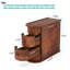 Solid Wood Frame End Table-970833538