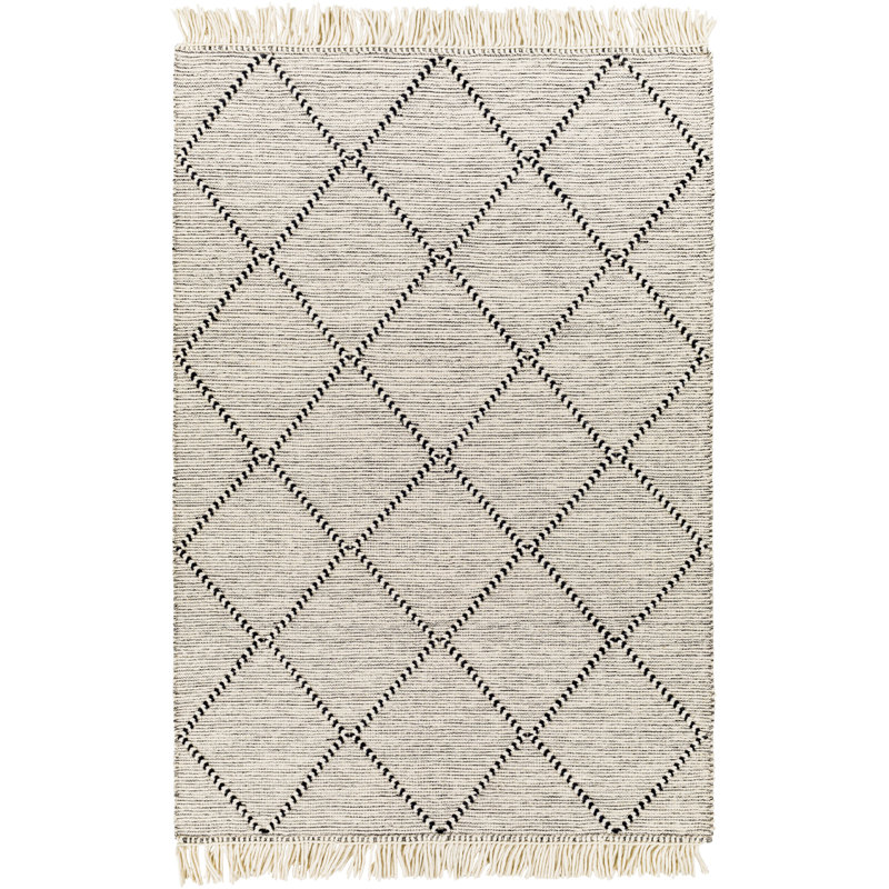 Tapis gris / noir Althena, Rectangle 8 pi 10 po x 12 pi