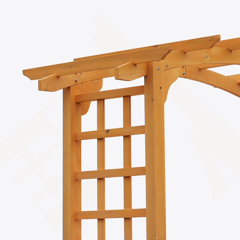 Tonnelle de jardin en bois exceptionnelle pour diverses occasions et plantes