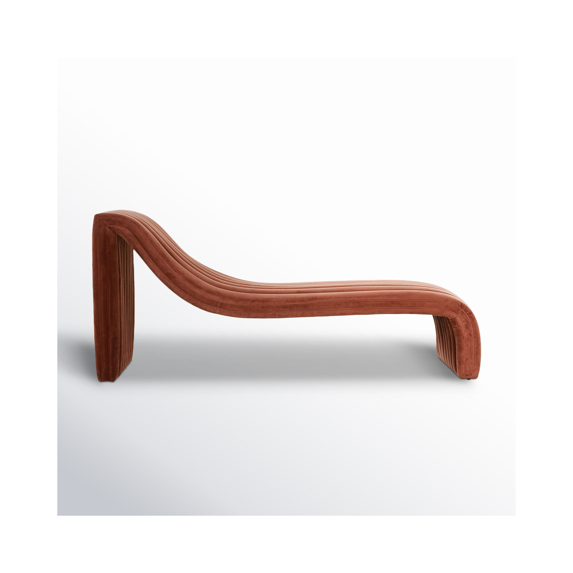 Brandt Upholstered Chaise Lounge, Surrey Auburn