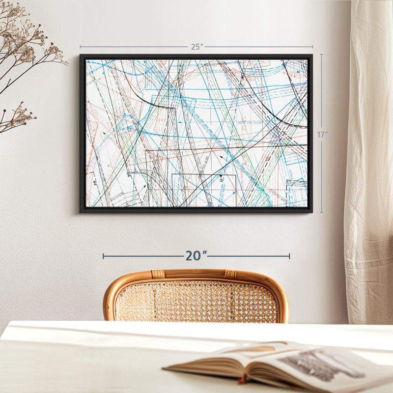 «Sewing Pattern Wall Art», H 17 po x l 25 po