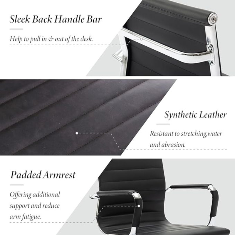 Averyon Conference Chair, Black