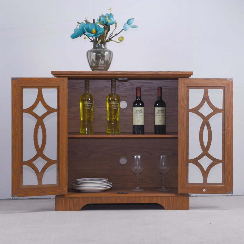 Meuble de rangement pour salon, cuisine, Dark Oak