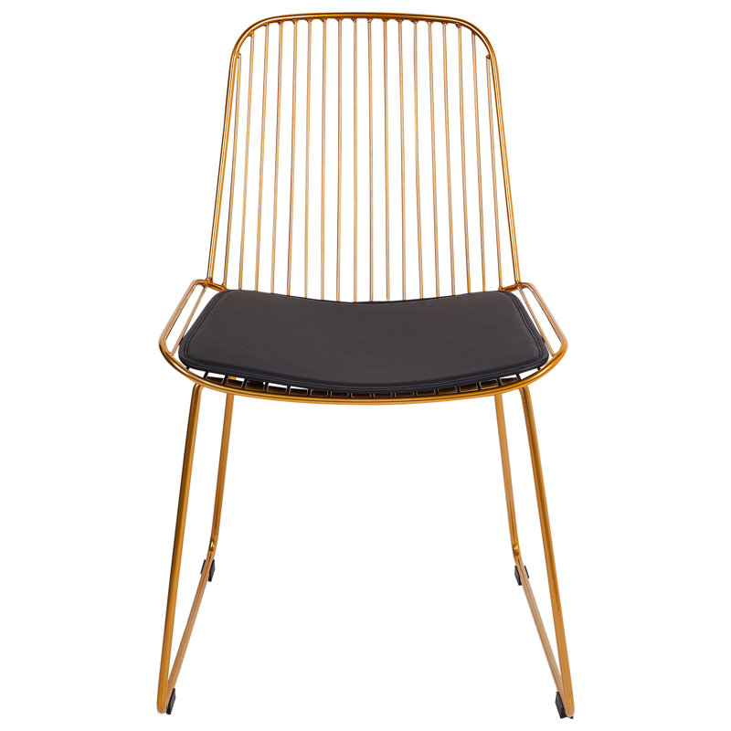 Anmar 43cm H Side Chair, Gold