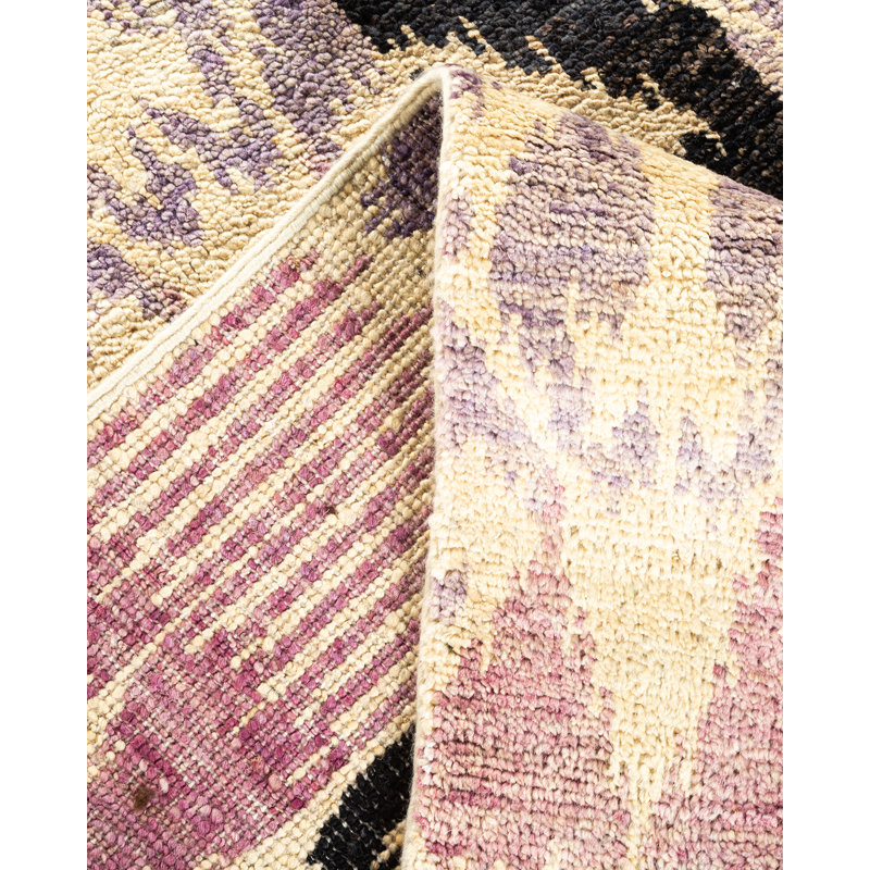 Contemporary One-of-a-Kind 8' 1" X 10' 3" Hand Knotted Area Rug