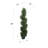 48" Tall Artificial Cedar Topiary in Planter-1318318222