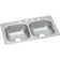 Dayton 33" L x 21" W Double Basin Drop-In Kitchen Sink