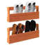 4 Pair Solid Wood Shoe Rack