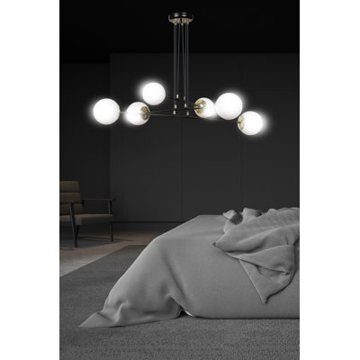 Cecily 6 - Light Kitchen Island Pendant