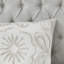 3 pièces édredon en chenille de coton double / grand / taupe Unique Calm
