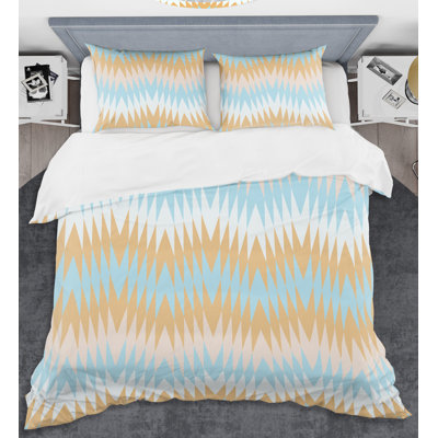  Ensemble de housse de couette rétro Abstract Mid-Century