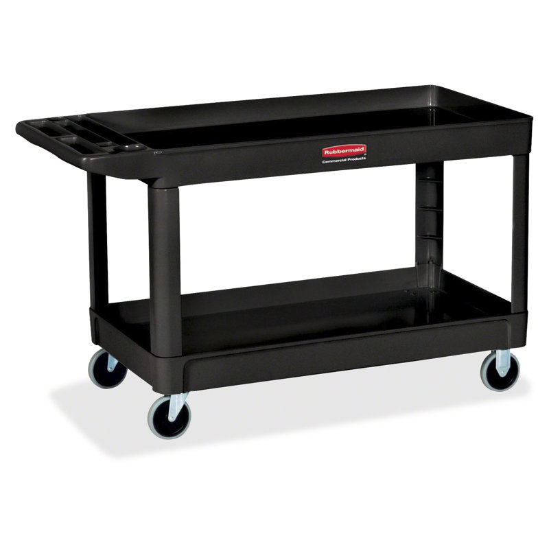 32.5'' H x 25.63'' W Utility Cart with Wheels