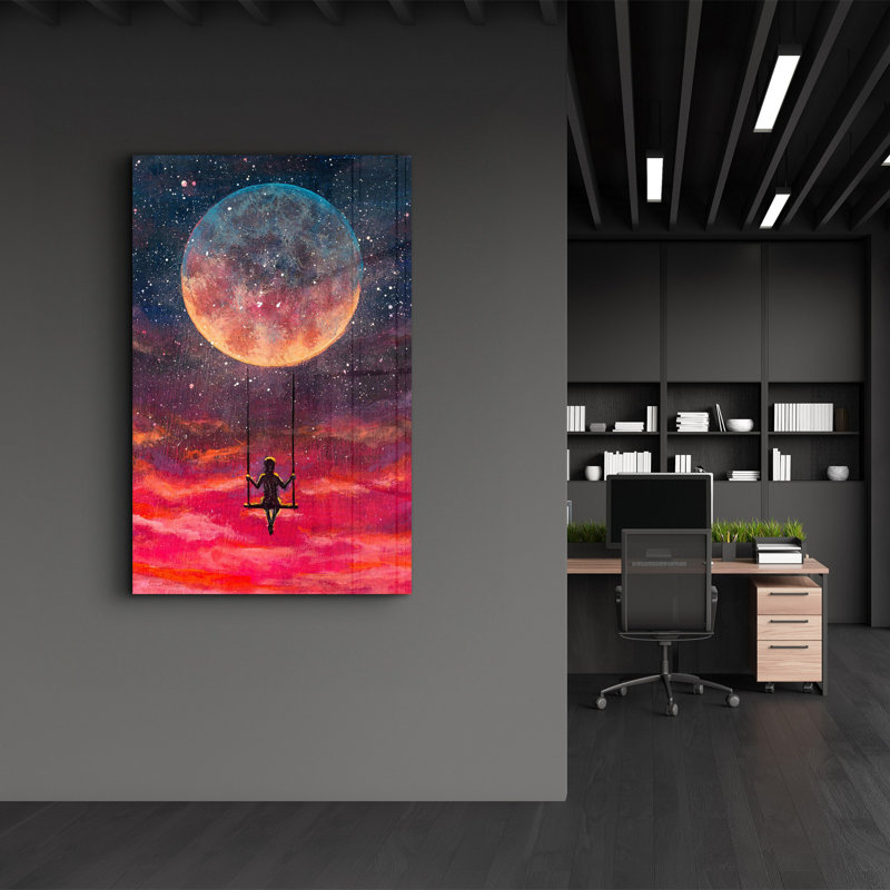 Decorative Tempered Glass Painting