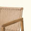 Ensemble de 2 tabourets d'extérieur en bois d'acacia avec osier tissé et coussin intégré, ensemble de 2 tabourets de patio à finition teck
