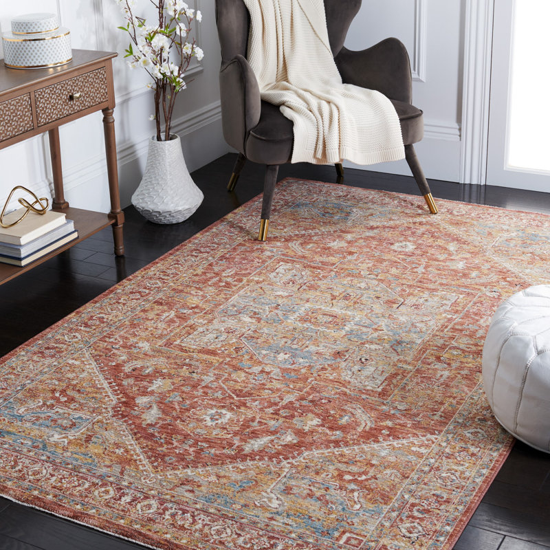 Tapis oriental rouille, Rectangle 8 pi x 10 pi