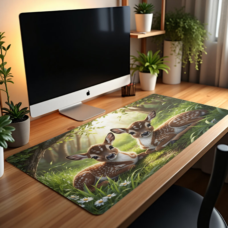 Polyester Desk Pad, 23.6x13.8