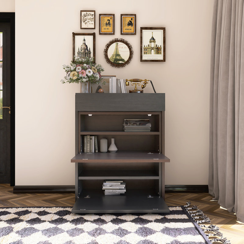 Extendable & Rotating Cabinet With 1 Drawer