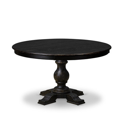 AE81D4238EC14FD6B455D904507AD292 - Mid Century Dining Table with Acacia Wood Round Tabletop