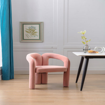 Fauteuil d'appoint / de salle à manger / de baril contemporain