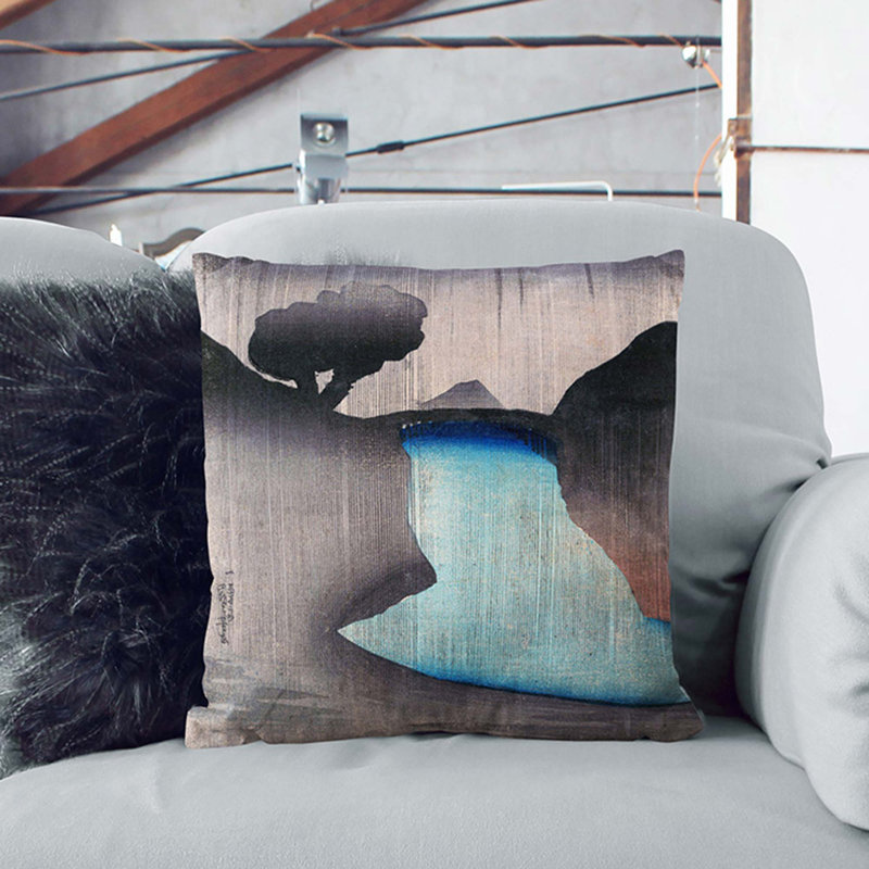 Square Throw Cushion, 40cm H x 40c m W x 15cm D