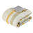 3 Piece Cotton Comforter Set Gray/Yellow-121108341