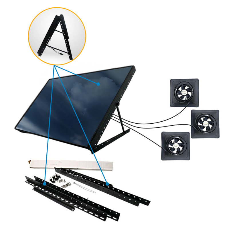 VENTILATEUR SOLAR ATTIC - VENT 120W308-FLEX MODULAR