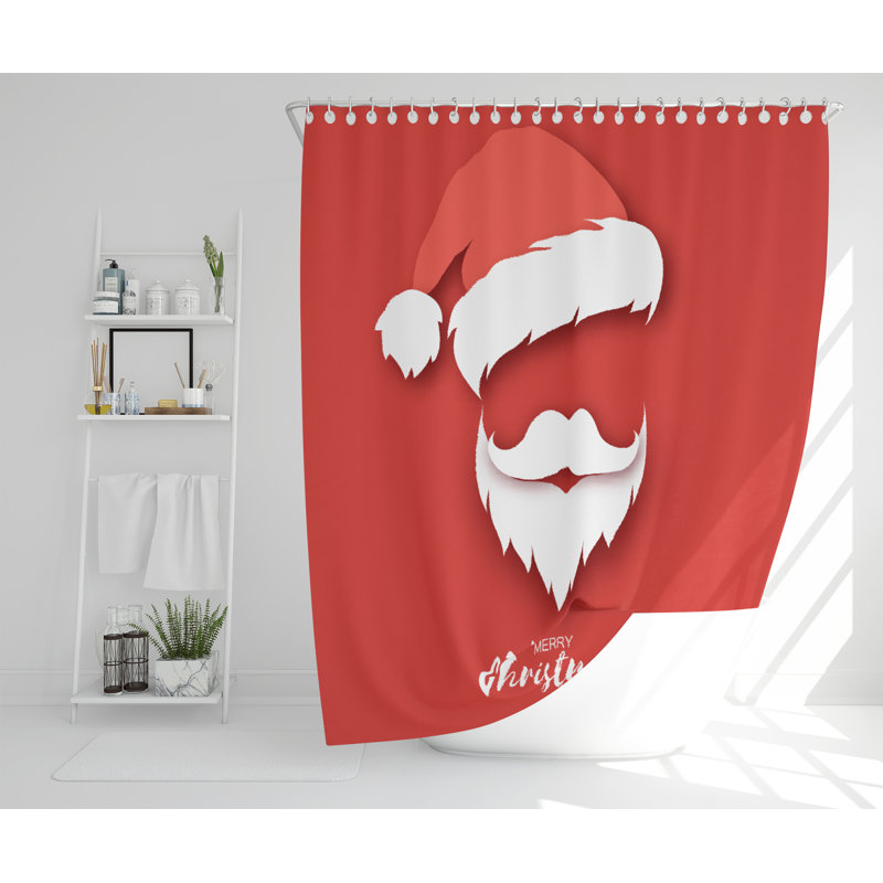 Denton Polyester Shower Curtain Set