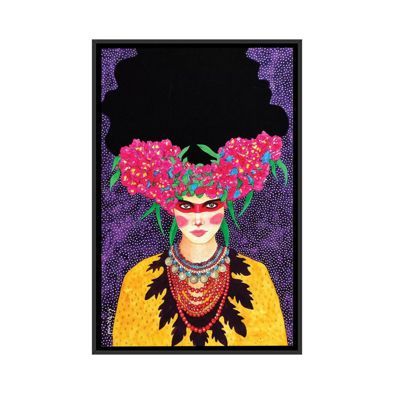 " Take Over " by Hülya Özdemir, Black Framed, No Mat, 40'' H x 26'' W x 1.5'' D