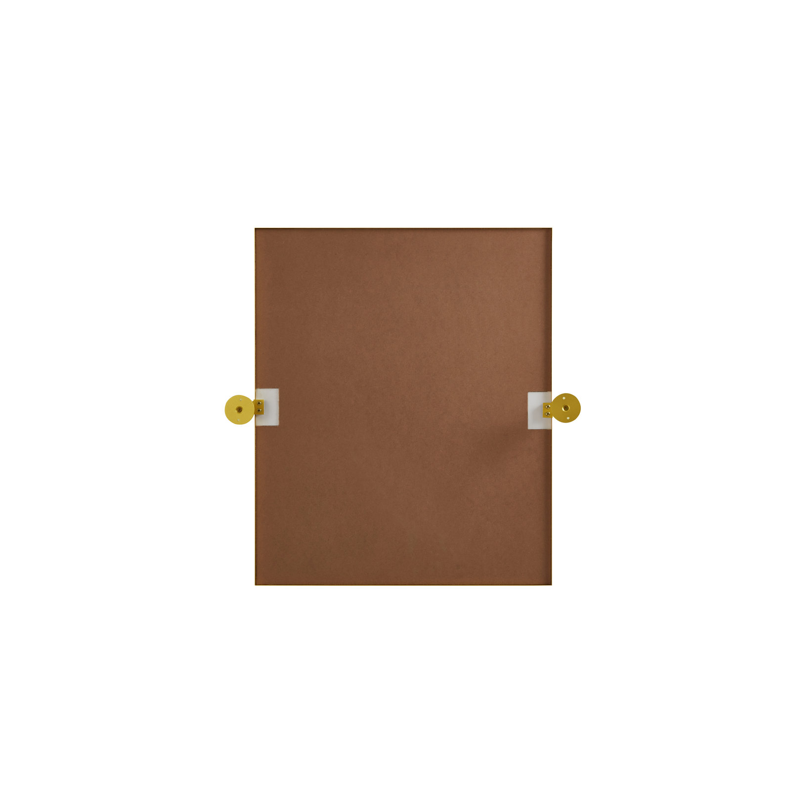 Belfield Metal Wall Mirror, Gold, 24" x 20"