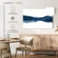 Aquarelle Avery, paysage bleu marine III-107671403
