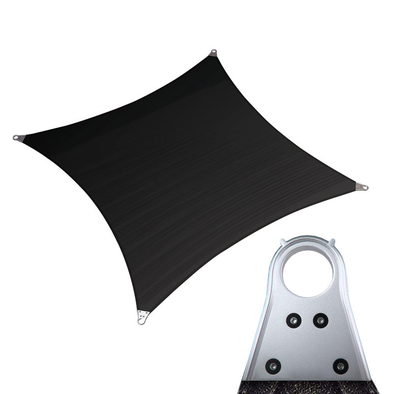 Voile d'ombrage Royal Ring, Noir, 33 pi x 33 pi