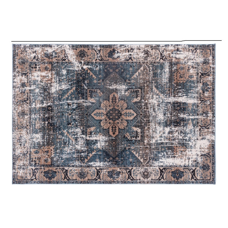 Indoor Doormat, 80cm W x 150cm L, Turqueise