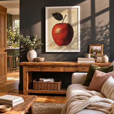Apple Study Botanical - Framed Print
