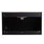 Meuble-lavabo de salle de bain 30 po. Lavabo en céramique avec porte à fermeture en douceur. Moderne. Contreplaqué. Noir Meuble-lavabo mural à 2 portes pour accessoires 30 po. Et articles essentiels et divers