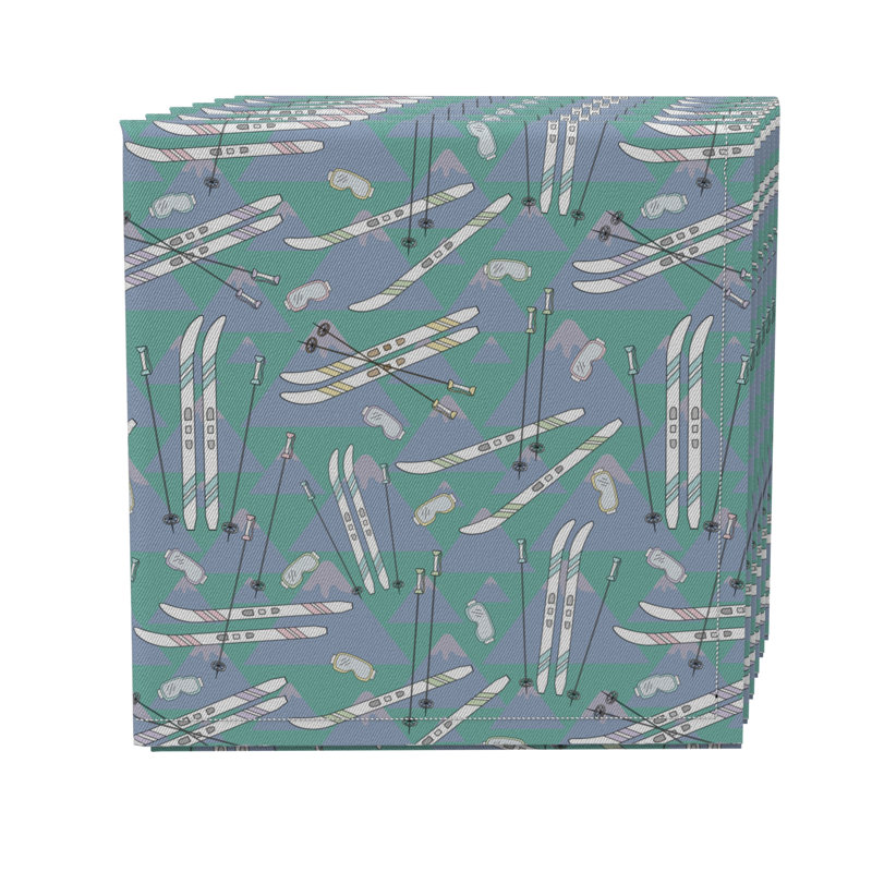 Cotton Twill No Pattern Square Napkin