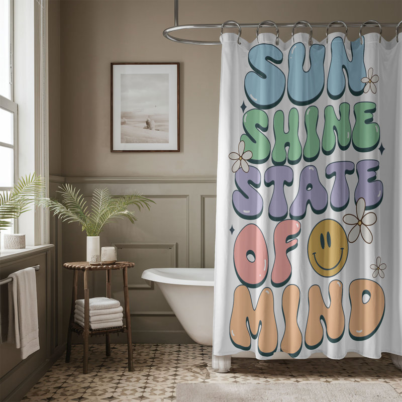 Toschka Shower Curtain, 74"H x 71"W