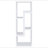 White Convertable Bookcase
