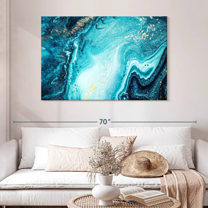 Avery Abstract Water, 32" H x 48" W