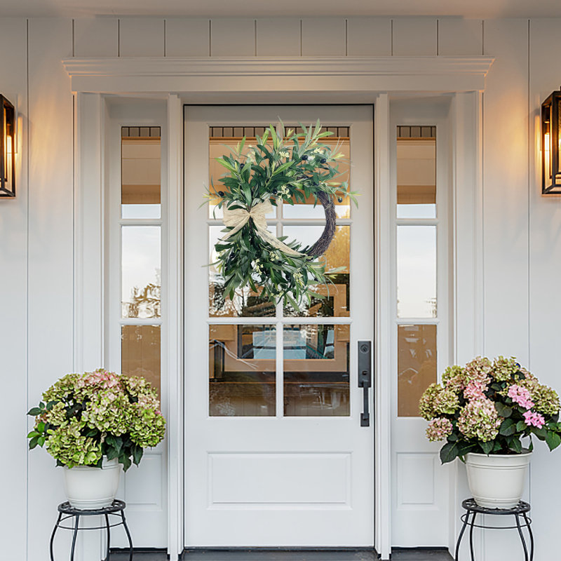Ophelia & Co. Spring Summer Farmhouse Style Artificial Olive Leaf ...