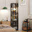 168cm H x 34.8cm W Metal Bookcase-975218477