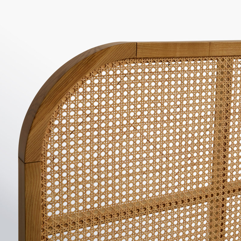 Ennis Cane Bed, Queen, Natural