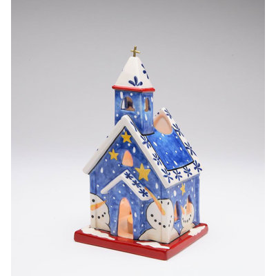 Bougeoir Snowman House