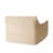 Allea Velveteen Bean Bag Chair With Armrests-1644650571