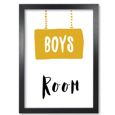 Boys Room - Print