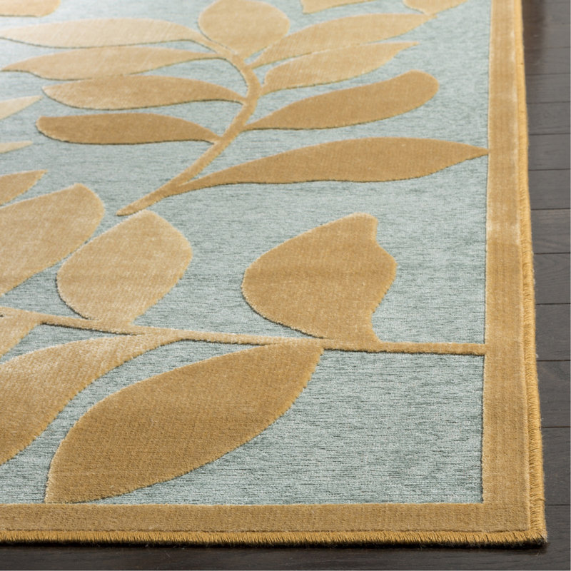Tapis floral Martha Stewart Performance, Rectangle 4 pi x 5 pi 7 po
