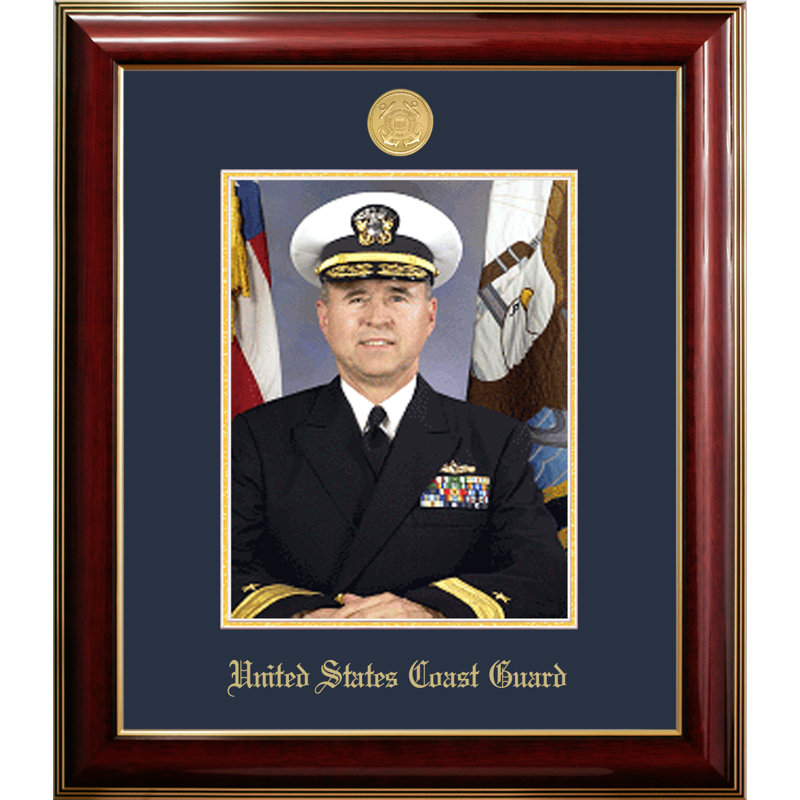 Coast Guard Portrait Classic Picture Frame