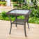 Valierius Durable Outdoor Side Table With UV-Resistant Wicker, And Tempered Glass - Ideal For Patios, Gardens, And Poolside Relaxation